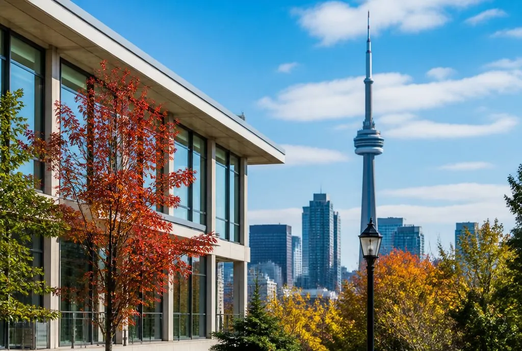 A university campus in Canada