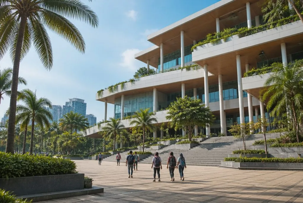 A university campus in Indonesia