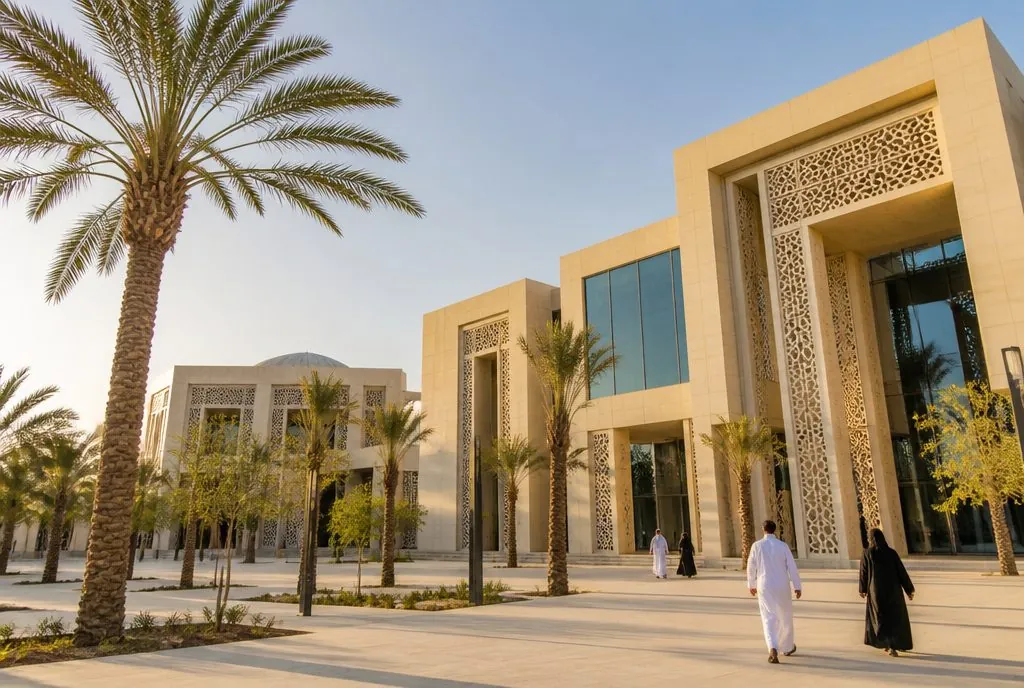 A university campus in Saudi Arabia