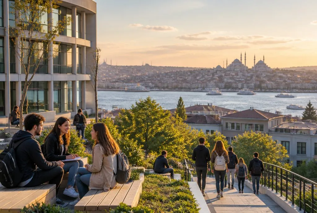 A university campus in Turkey