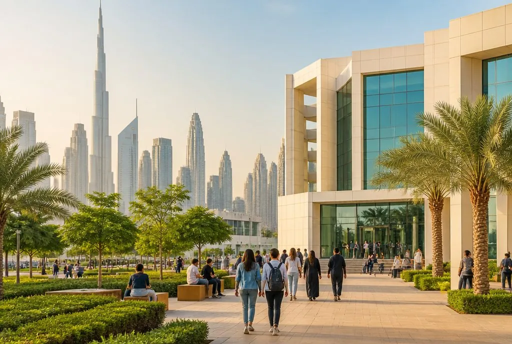 A university campus in United Arab Emirates